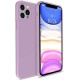 Bodycell Square Liquid Silicon Case iPhone 12 Pro Max Light Violet