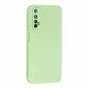 Bodycell Square Liquid Silicon Case Realme 7 4G Light Green