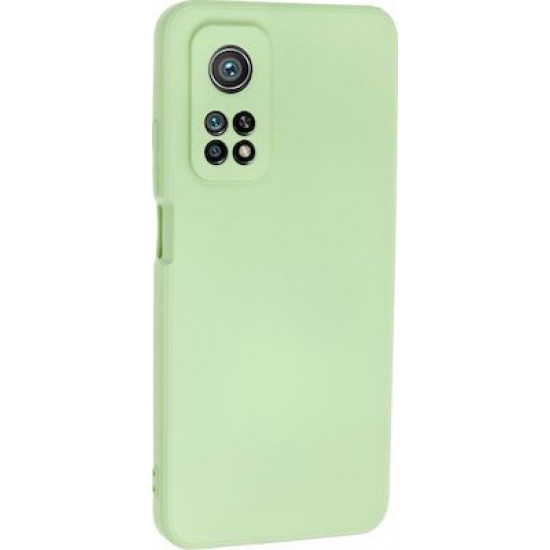 Bodycell Square Liquid Silicon Case Xiaomi Mi 10T/10T Pro Light Green