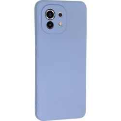 Bodycell Square Liquid Silicon Case Xiaomi Mi 11 Light Blue