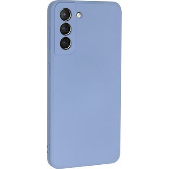 Bodycell Square Liquid Silicon Case Samsung S21 Light Blue