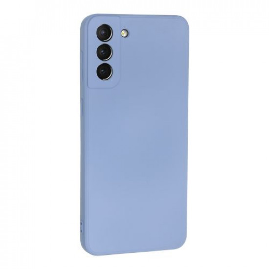 Bodycell Square Liquid Silicon Case Samsung S21 Plus Light Blue