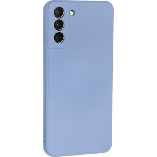 Bodycell Square Liquid Silicon Case Samsung S21 Plus Light Blue