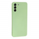 Bodycell Square Liquid Silicon Case Samsung S21 Plus Light Green