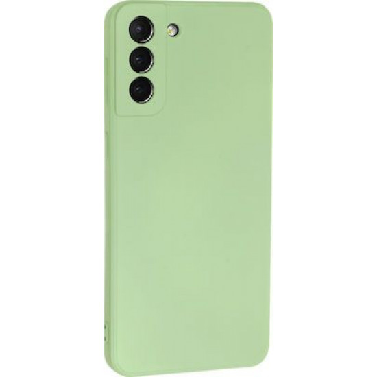Bodycell Square Liquid Silicon Case Samsung S21 Plus Light Green