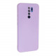 Bodycell Square Liquid Silicon Case Xiaomi Redmi 9/Poco M2 Light Violet