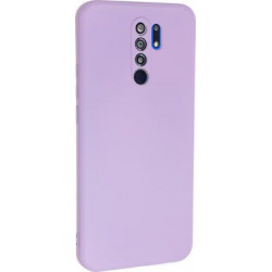Bodycell Square Liquid Silicon Case Xiaomi Redmi 9/Poco M2 Light Violet