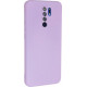 Bodycell Square Liquid Silicon Case Xiaomi Redmi 9/Poco M2 Light Violet