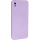 Bodycell Square Liquid Silicon Case Xiaomi Redmi 9A/9AT/9i Light Violet