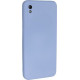 Bodycell Square Liquid Silicon Case Xiaomi Redmi 9A/9AT/9i Light Blue