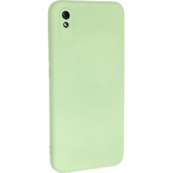 Bodycell Square Liquid Silicon Case Xiaomi Redmi 9A/9AT/9i Light Green