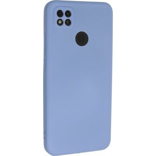 Bodycell Square Liquid Silicon Case Xiaomi Redmi 9C Light Blue