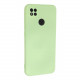 Bodycell Square Liquid Silicon Case Xiaomi Redmi 9C Light Green