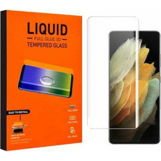 T-Max UV Liquid Glue 3DTemp.Glass For Samsung S21 Ultra (No Lamp)