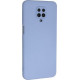 Bodycell Square Liquid Silicon Case Xiaomi Note 9S/9 Pro Light Blue