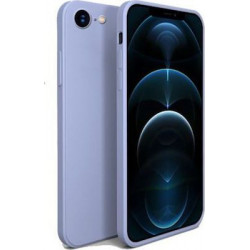 Bodycell Square Liquid Silicon Case iPhone 6/6s Light Blue