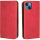 Bodycell Book Case Pu Leather iPhone 13 Mini Red