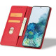 Bodycell Book Case Pu Leather iPhone 13 Mini Red