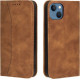 Bodycell Book Case Pu Leather iPhone 13  Brown