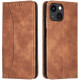 Bodycell Book Case Pu Leather iPhone 13  Brown