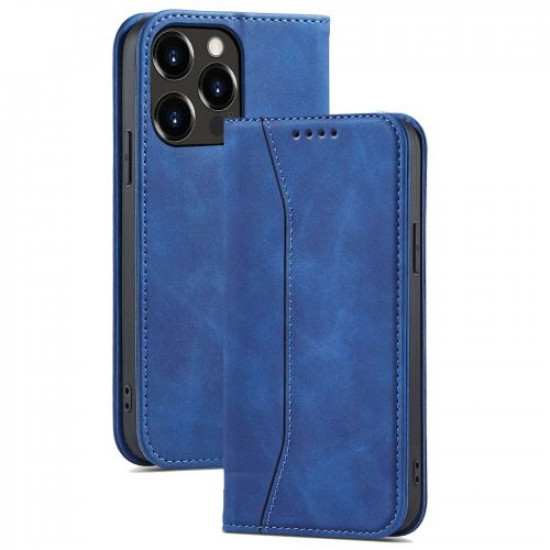 Bodycell Book Case Pu Leather iPhone 13 Pro  Blue