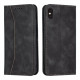 Bodycell Book Case Pu Leather iPhone X/XS Black