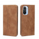 Bodycell Book Case Pu Leather Xiaomi Mi 11i Brown