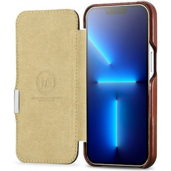 iCarer RIX 1305 iPhone 13 Mini Metal Clip Brown