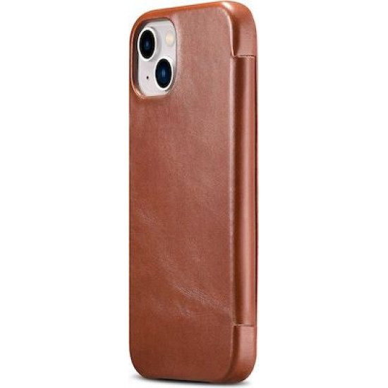 iCarer RIX 1305 iPhone 13 Mini Metal Clip Brown
