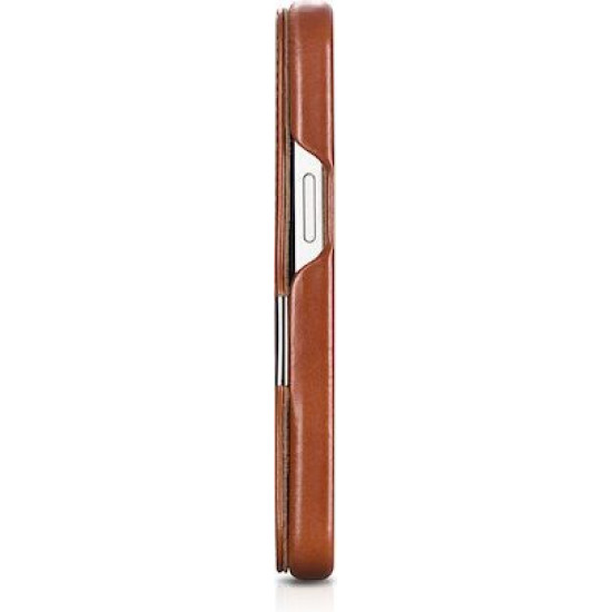 iCarer RIX 1307 iPhone 13 Pro Metal Clip Brown