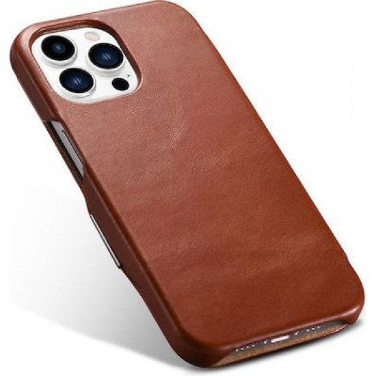 iCarer RIX 1307 iPhone 13 Pro Metal Clip Brown