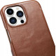 iCarer RIX 1307 iPhone 13 Pro Metal Clip Brown