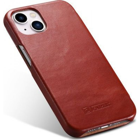 iCarer RIX 1302 iPhone 13 Curved Edge Red