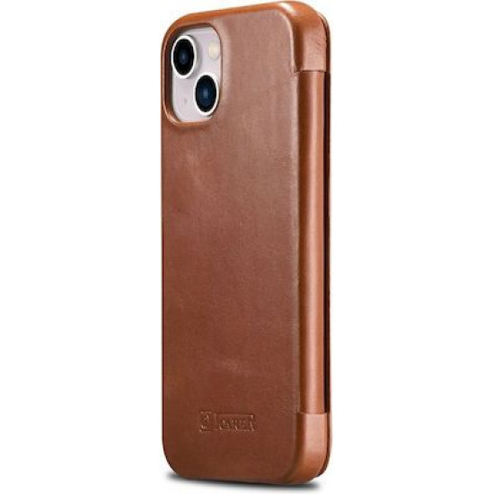 iCarer RIX 1302 iPhone 13 Curved Edge Brown