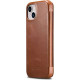 iCarer RIX 1302 iPhone 13 Curved Edge Brown