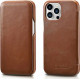 iCarer RIX 1303 iPhone 13 Pro Curved Edge Brown