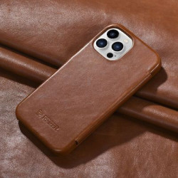 iCarer RIX 1303 iPhone 13 Pro Curved Edge Brown