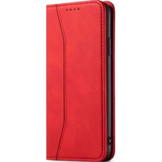 Bodycell Book Case Pu Leather Samsung S10 Lite Red