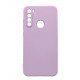 Bodycell Square Liquid Silicon Case Xiaomi Note 8 Light Violet
