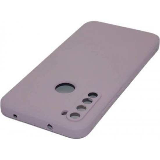 Bodycell Square Liquid Silicon Case Xiaomi Note 8 Light Violet