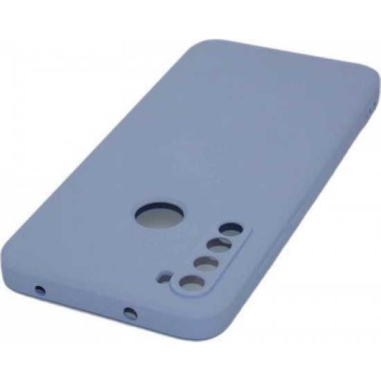 Bodycell Square Liquid Silicon Case Xiaomi Note 8 Light Blue