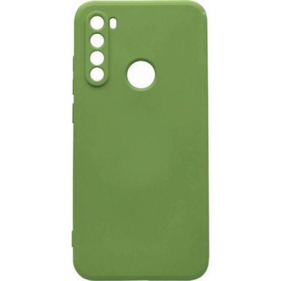 Bodycell Square Liquid Silicon Case Xiaomi Note 8 Light Green