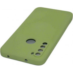Bodycell Square Liquid Silicon Case Xiaomi Note 8 Light Green
