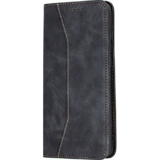 Bodycell Book Case Pu Leather Realme 8i Black
