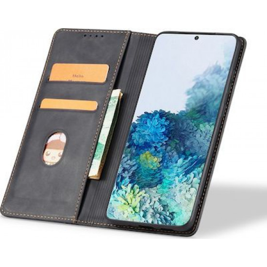 Bodycell Book Case Pu Leather Realme 8i Black