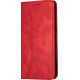 Bodycell Book Case Pu Leather Realme 8i Red