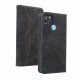 Bodycell Book Case Pu Leather Realme C21Y/C25Y Black
