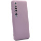 My Colors Liquid Silicon For Xiaomi Mi 10 Pro Light Violet