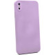 Bodycell Square Liquid Silicon Case iPhone X/XS Light Violet