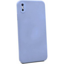 Bodycell Square Liquid Silicon Case iPhone X/XS Light  Blue